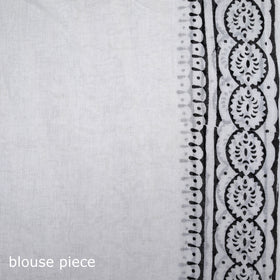Sanganeri Hand Block Print Pure Mul Cotton Ready To Wear Saree  21