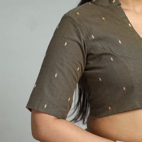 Buy Jacquard Weave Cotton Stitched Blouse 