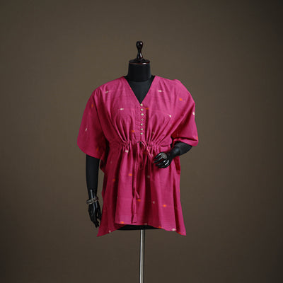 Jacquard Cotton Short Kaftan 124