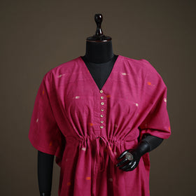 Jacquard Cotton Short Kaftan 124