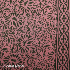 Sanganeri Hand Block Print Pure Mul Cotton Ready To Wear Saree  22
