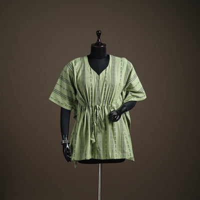 Jacquard Cotton Short Kaftan 125