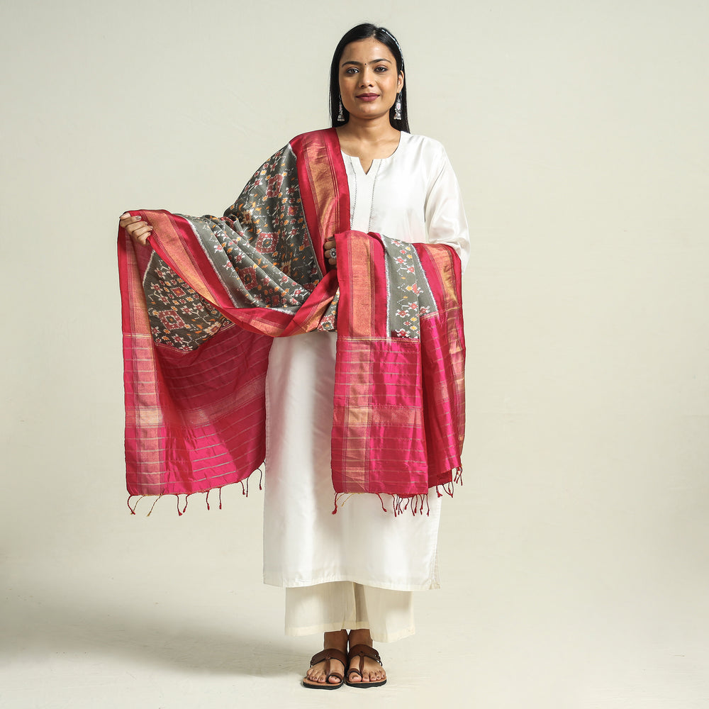 pochampally silk dupatta