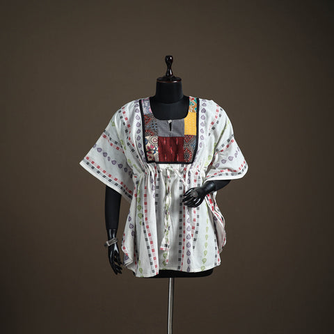 Jacquard Cotton Short Kaftan 126