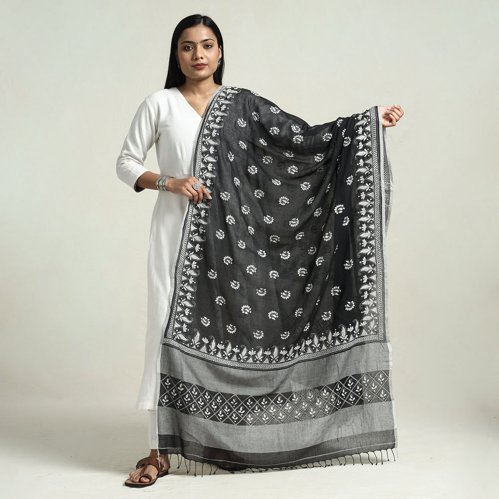 kantha embroidery dupatta