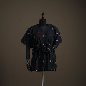 Jacquard Cotton Short Kaftan 127