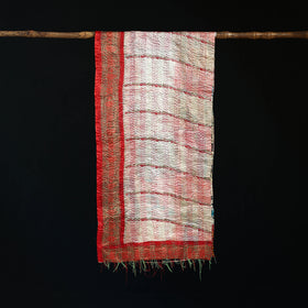 Bengal Kantha Handwork Patchwork Reversible Silk Stole 120