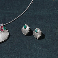 oxidised necklace set