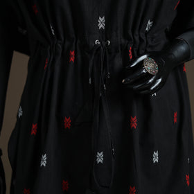 Jacquard Cotton Short Kaftan 127