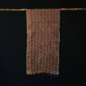 Bengal Kantha Handwork Patchwork Reversible Silk Stole 109