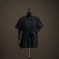 Jacquard Cotton Short Kaftan 129