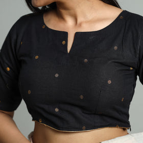 Buy Jacquard Weave Cotton Stitched Blouse 