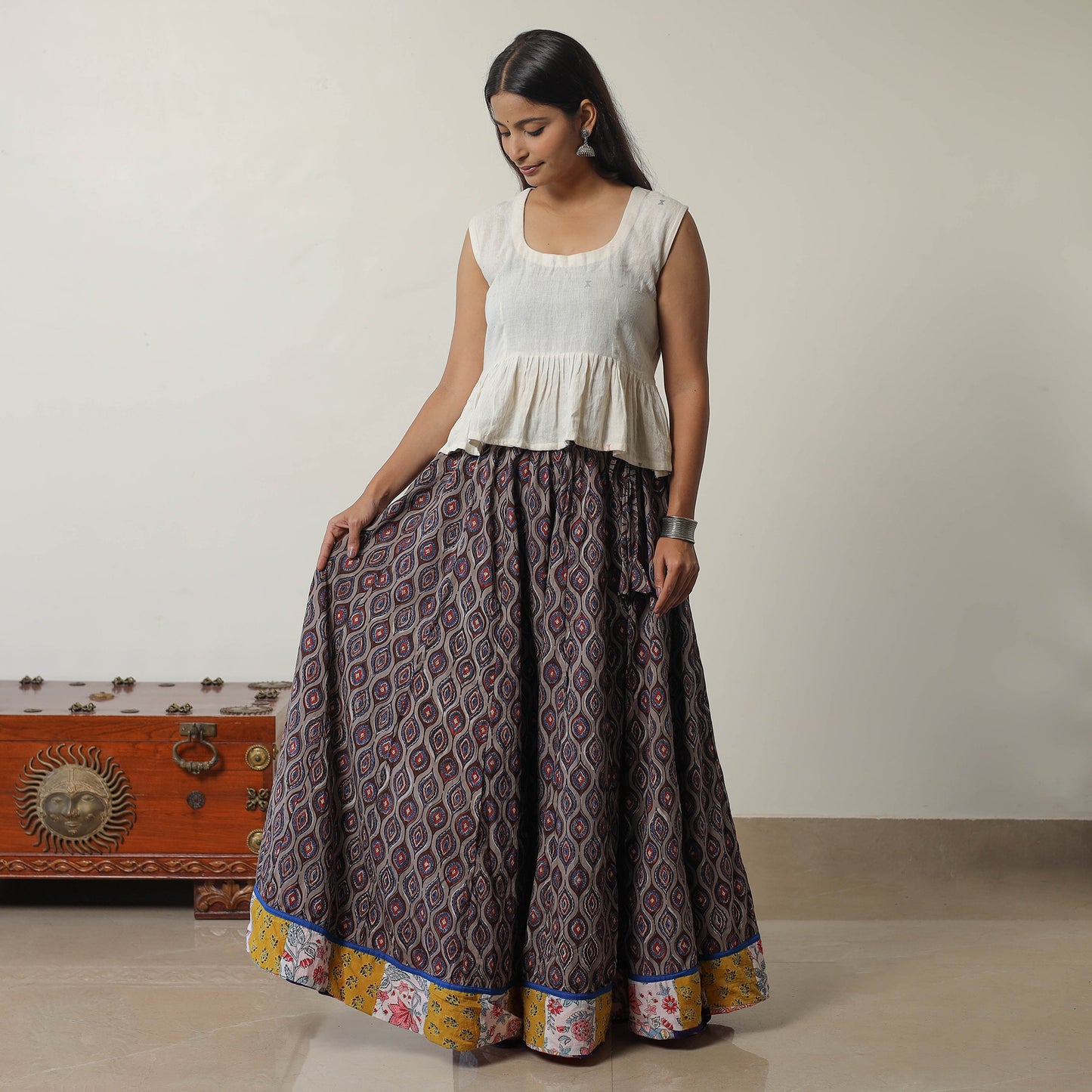 Bagru Skirt 