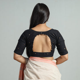 Buy Jacquard Weave Cotton Stitched Blouse 