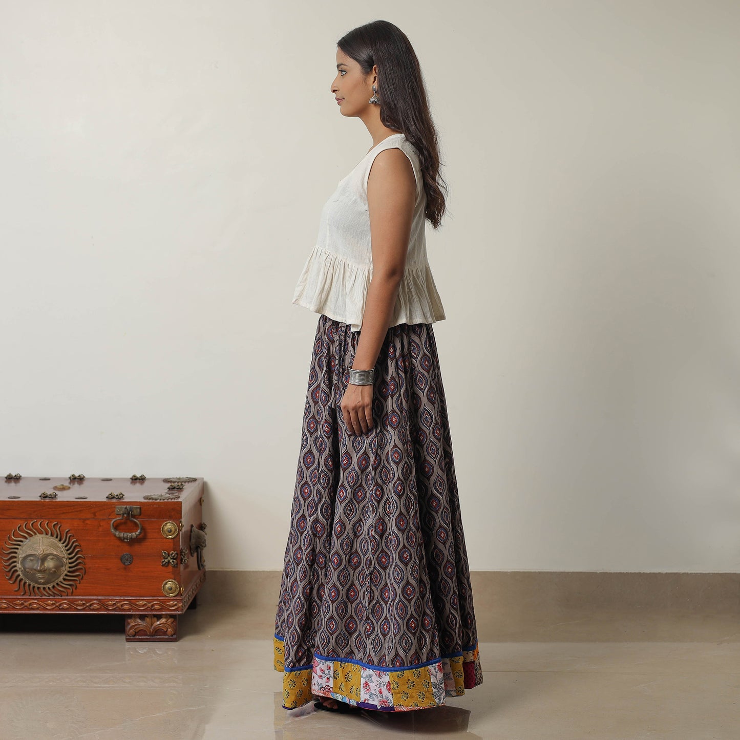 Bagru Skirt 