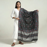 kantha embroidery dupatta