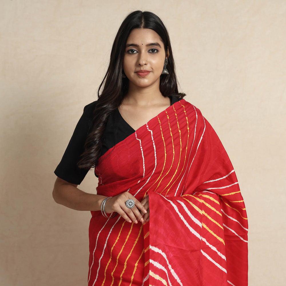 leheriya saree