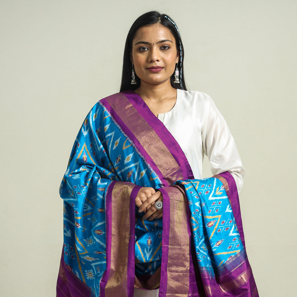 handwoven pochampally dupatta