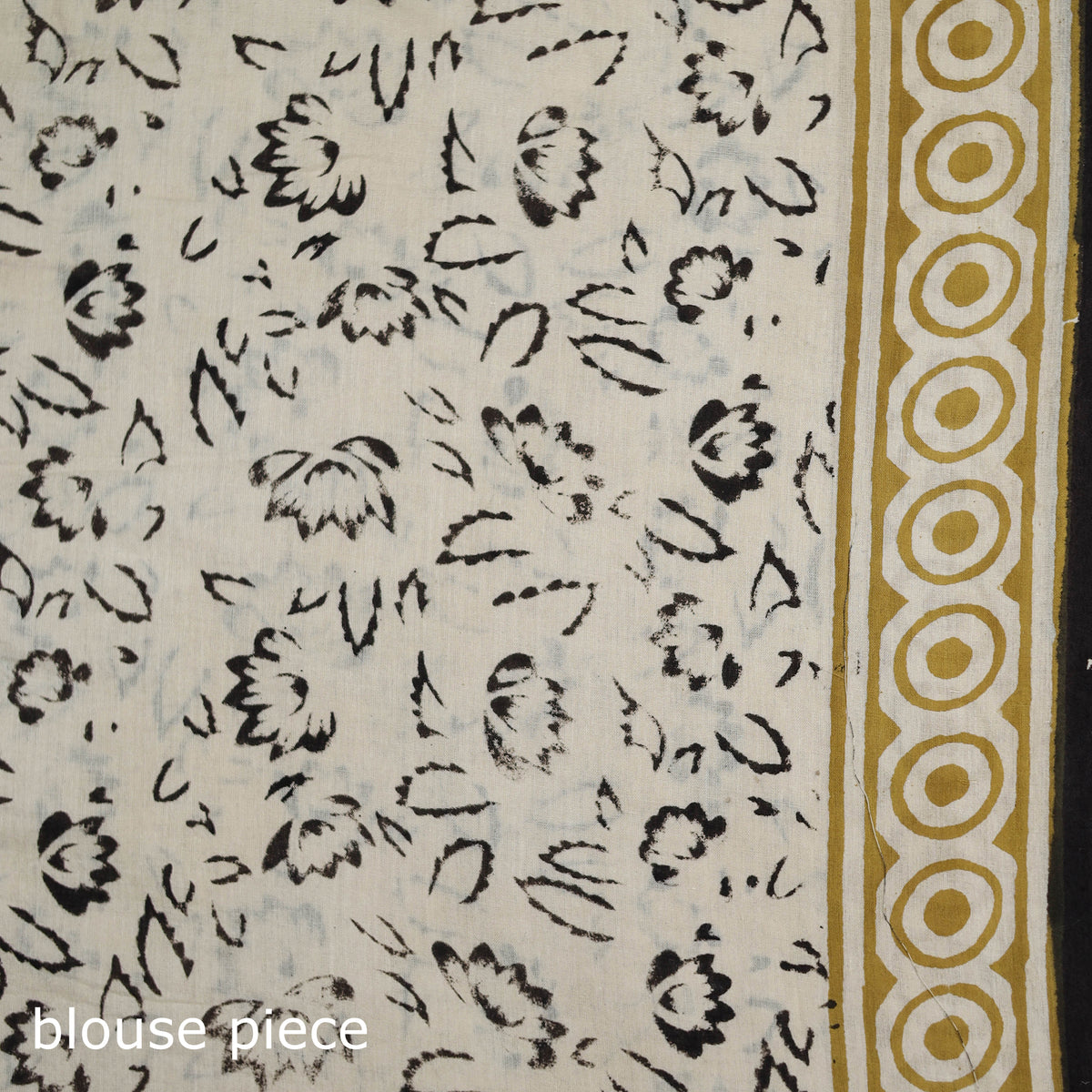 Bagru Hand Block Print Pure Mul Cotton Ready To Wear Saree 31