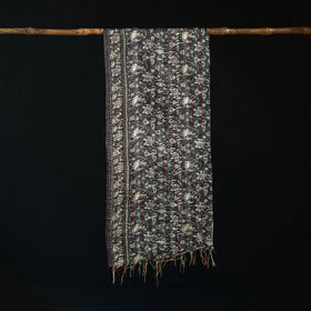 Bengal Kantha Handwork Patchwork Reversible Silk Stole 79