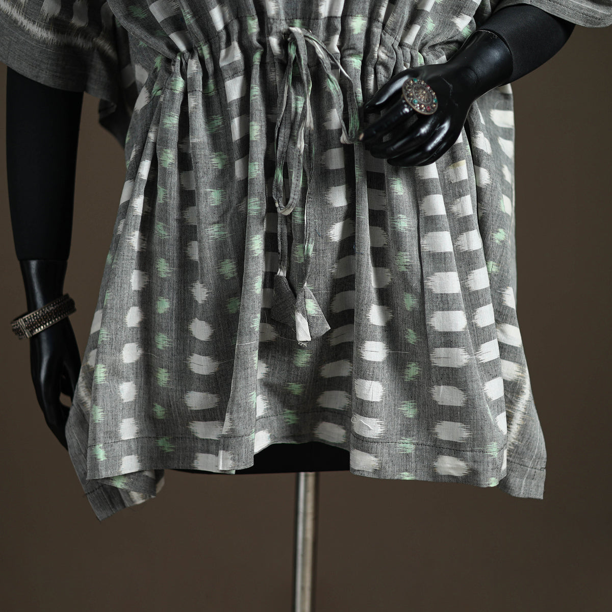 Pochampally Ikat Cotton Kaftan (Short) 138