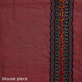 Bengal Kantha Hand Embroidery Silk Cotton Chapa Work Saree 61
