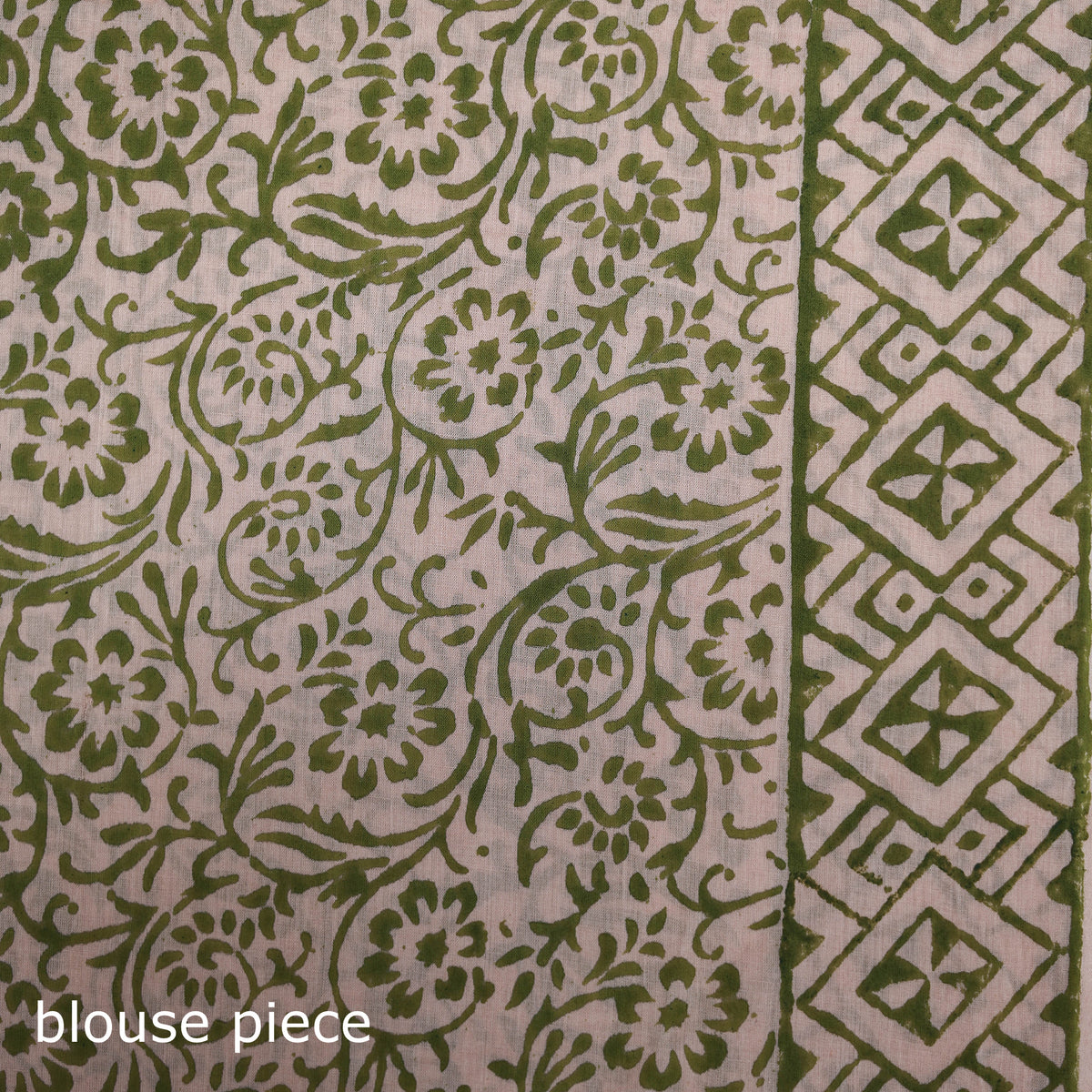 Bagru Hand Block Print Pure Mul Cotton Ready To Wear Saree 33