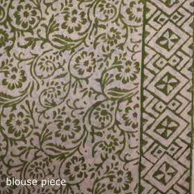 Bagru Hand Block Print Pure Mul Cotton Ready To Wear Saree 33