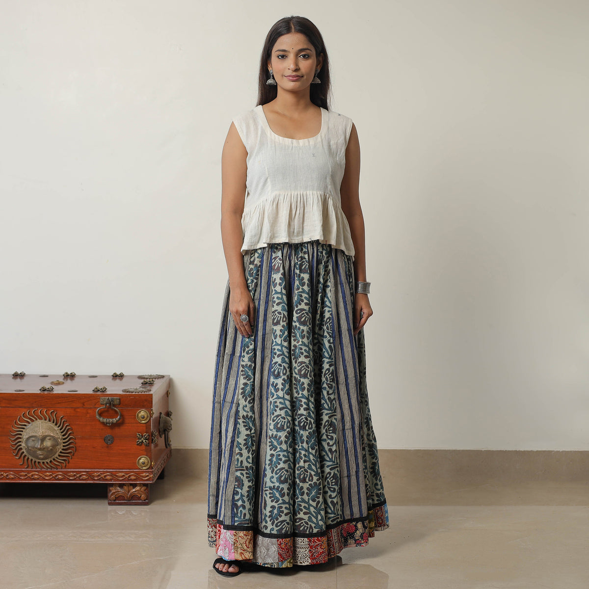 Bagru Skirt 