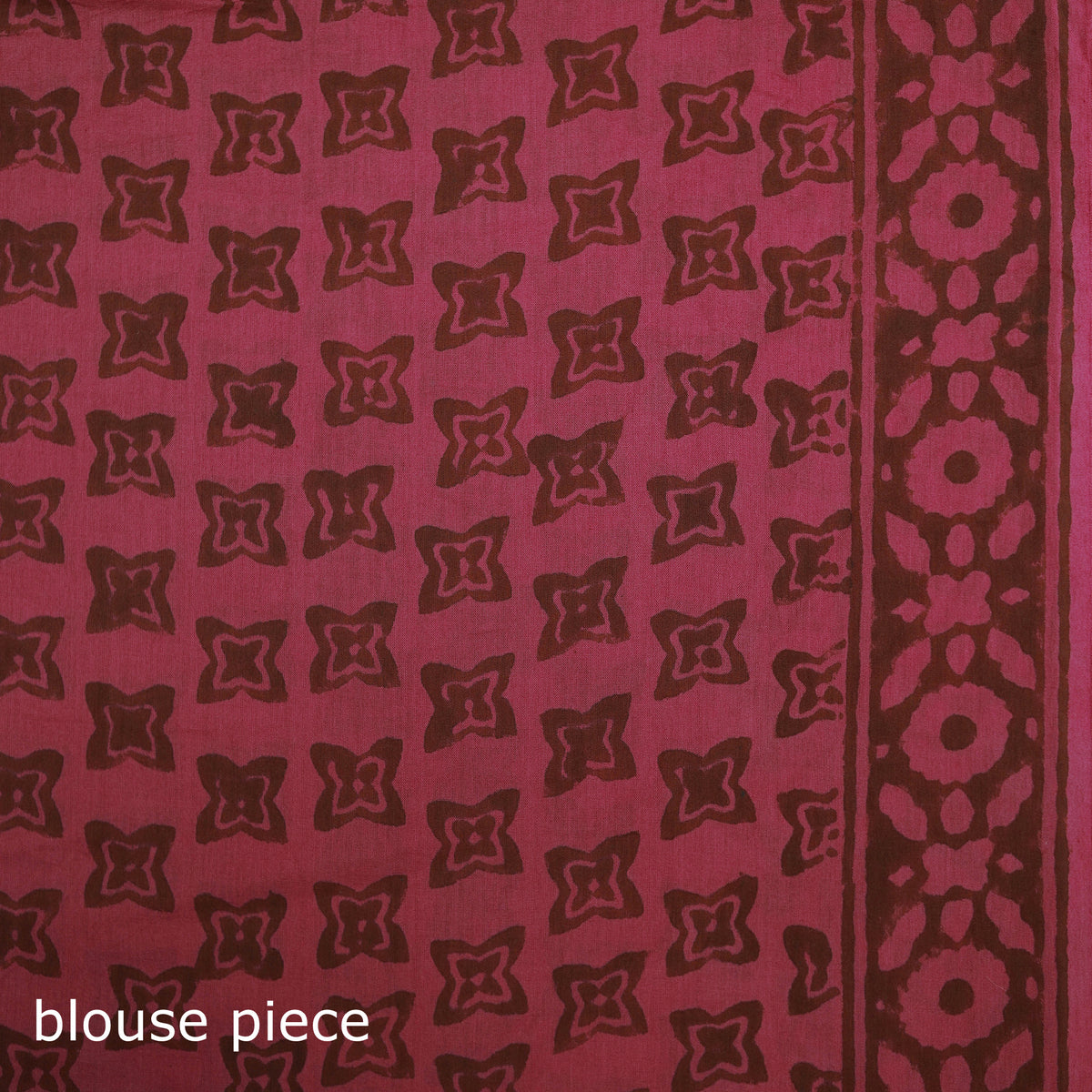 Bagru Hand Block Print Pure Mul Cotton Ready To Wear Saree 34