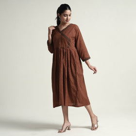  Bagh Block Printed Cotton Dress 