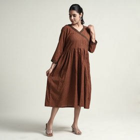  Bagh Block Printed Cotton Dress 