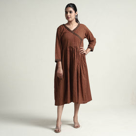  Bagh Block Printed Cotton Dress 