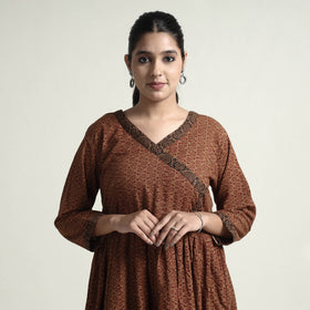  Bagh Block Printed Cotton Dress 