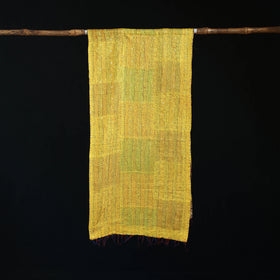 Bengal Kantha Handwork Patchwork Reversible Silk Stole 47