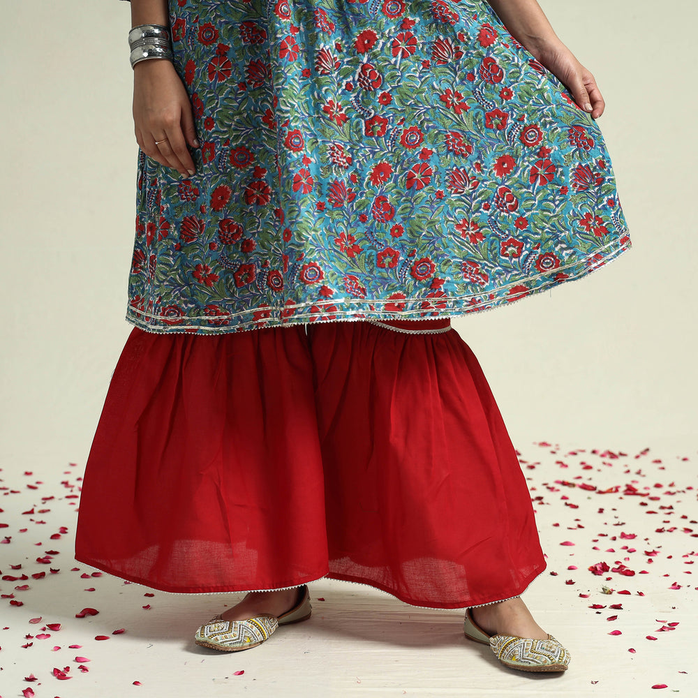 Sanganeri Kurta Set