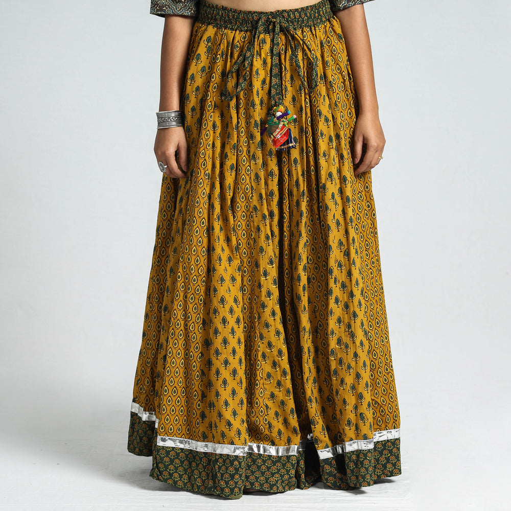 ajrakh long skirt 