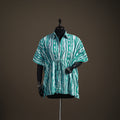 Akola Hand Block Print Natural Dyed Cotton Short Kaftan 147
