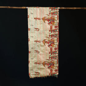 Bengal Kantha Handwork Patchwork Reversible Silk Stole 39