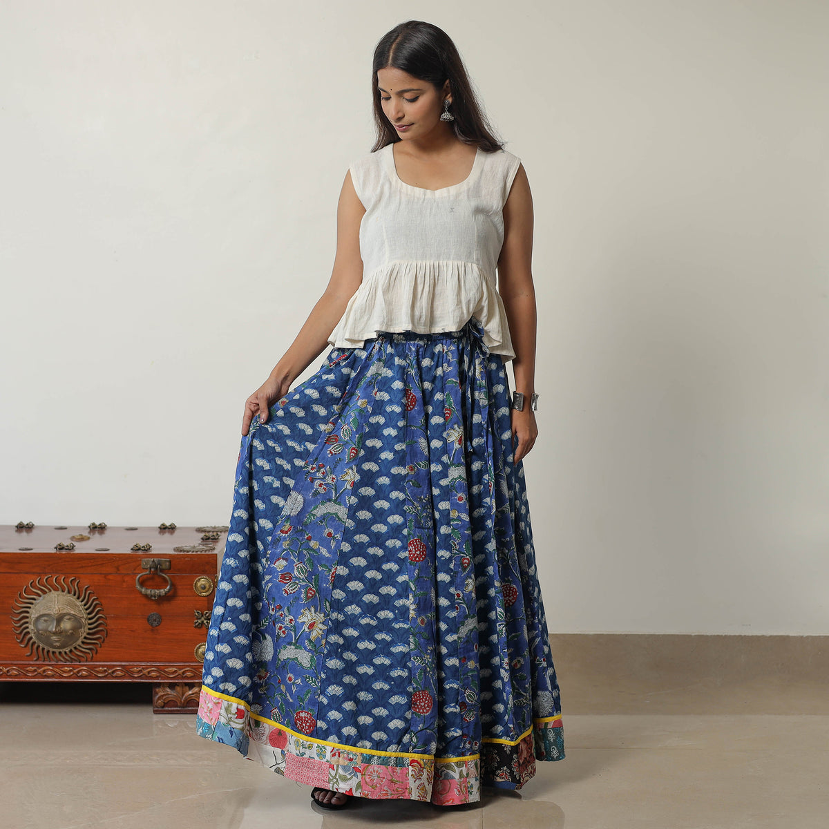 Bagru Skirt 