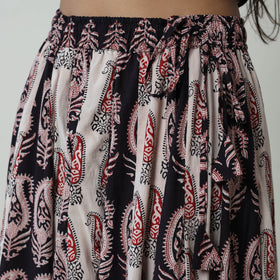 Multicolor - bagh skirt with 24 kali patchwork 11