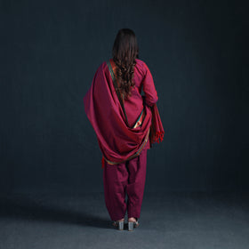Dharwad Cotton Suit Set with Dupatta for Women 10