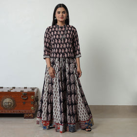  Bagh Print Skirt 