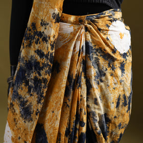 Shibori Tie-Dye Pure Mul Cotton Ready To Wear Saree 38