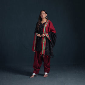 Dharwad Cotton Suit Set with Dupatta for Women 08