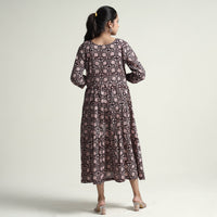 bagh printed cotton dress