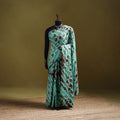 Shibori Tie-Dye Pure Mul Cotton Ready To Wear Saree 40