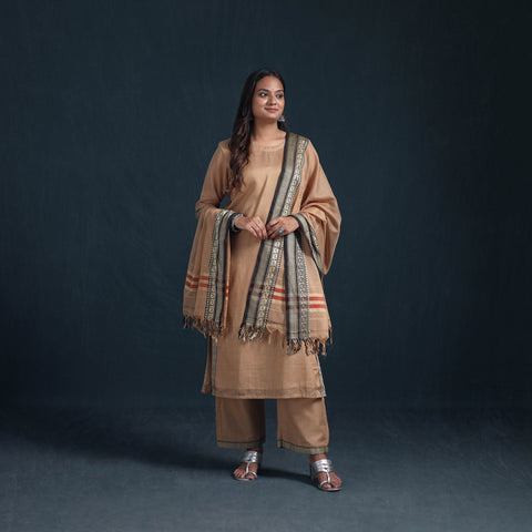 Dharwad Cotton Suit Set with Dupatta for Women 04