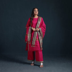 Dharwad Cotton Suit Set with Dupatta for Women 03
