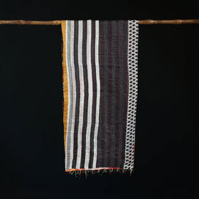 Bengal Kantha Handwork Patchwork Reversible Silk Stole 12